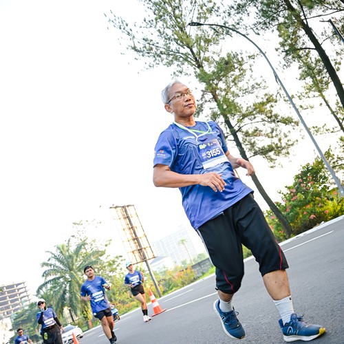 Race photo from BOGORUN 2026