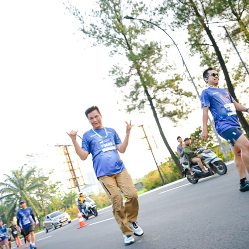 Race photo from BOGORUN 2026