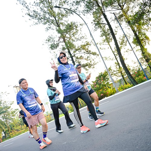 Race photo from BOGORUN 2026