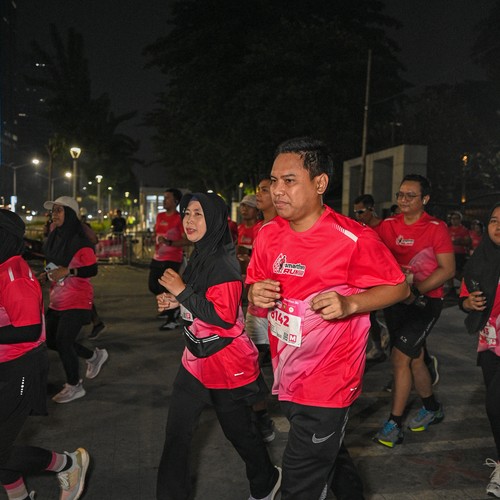 Race photo from SMARTFREN RUN 2026