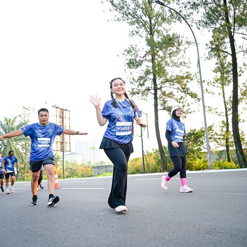 Race photo from BOGORUN 2026