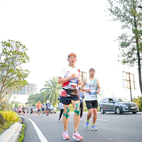 Race photo from BOGORUN 2026