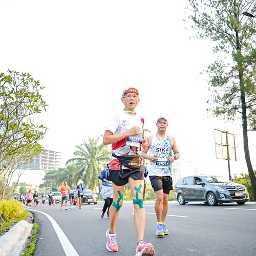 Race photo from BOGORUN 2026