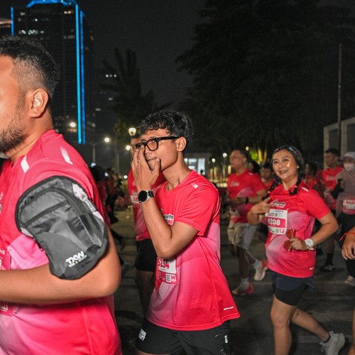Race photo from SMARTFREN RUN 2026