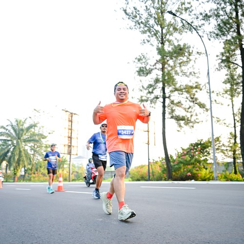 Race photo from BOGORUN 2026