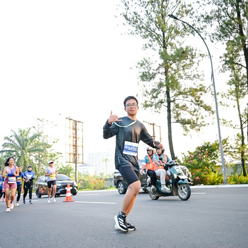 Race photo from BOGORUN 2026