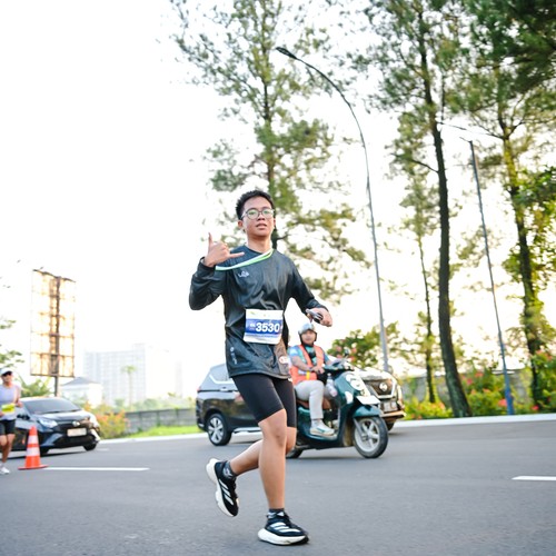 Race photo from BOGORUN 2026