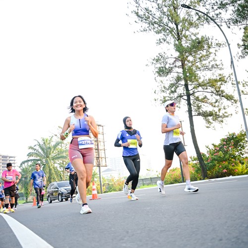 Race photo from BOGORUN 2026