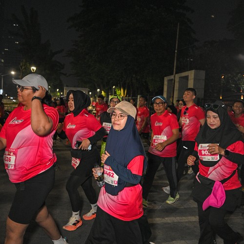 Race photo from SMARTFREN RUN 2026