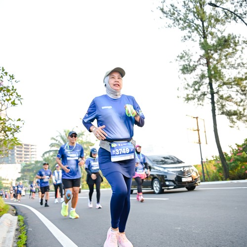 Race photo from BOGORUN 2026