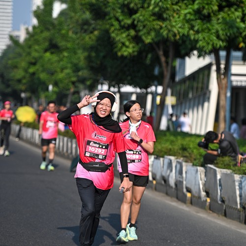 Race photo from SMARTFREN RUN 2026