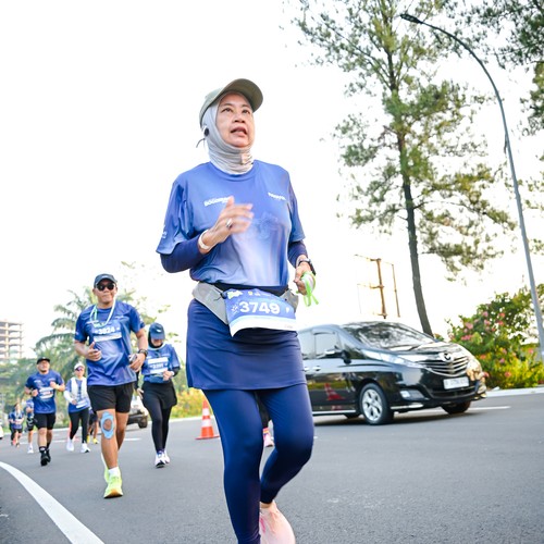 Race photo from BOGORUN 2026