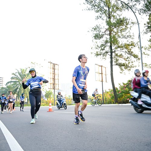 Race photo from BOGORUN 2026