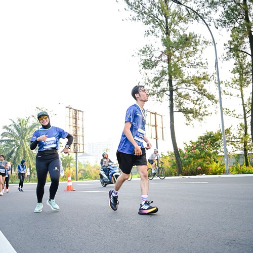 Race photo from BOGORUN 2026
