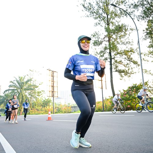 Race photo from BOGORUN 2026