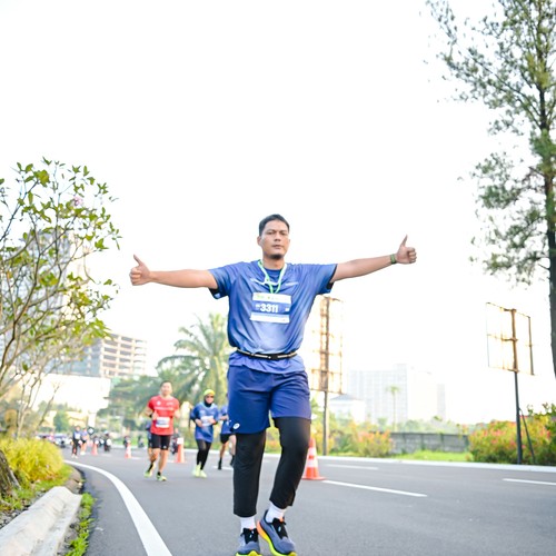 Race photo from BOGORUN 2026
