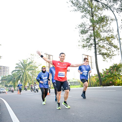 Race photo from BOGORUN 2026