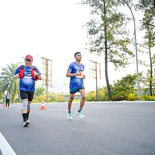 Race photo from BOGORUN 2026