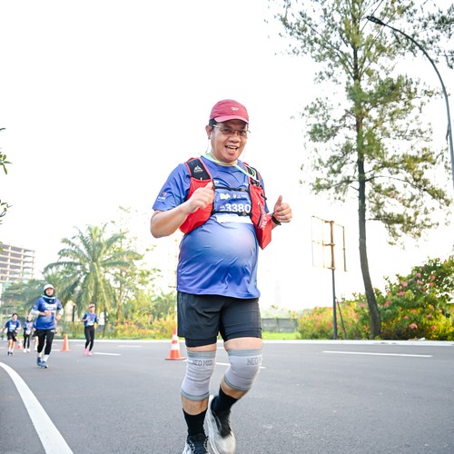 Race photo from BOGORUN 2026