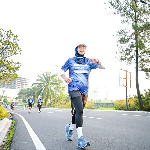 Race photo from BOGORUN 2026