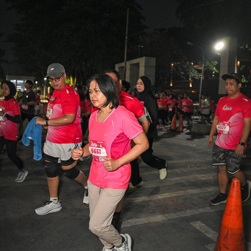 Race photo from SMARTFREN RUN 2026