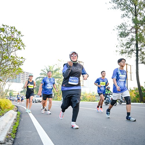 Race photo from BOGORUN 2026