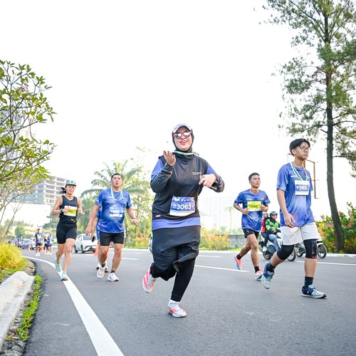 Race photo from BOGORUN 2026