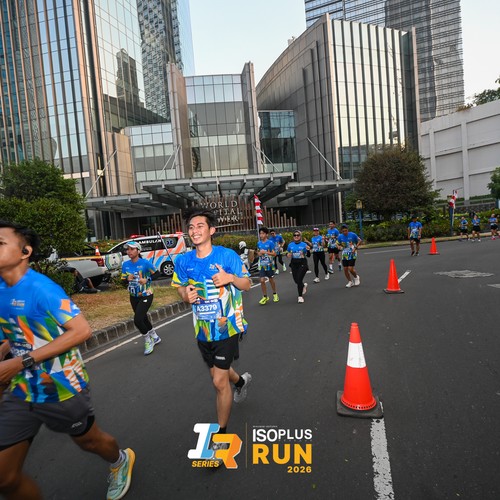 Race photo from ISOPLUS RUN 2026 - JAKARTA