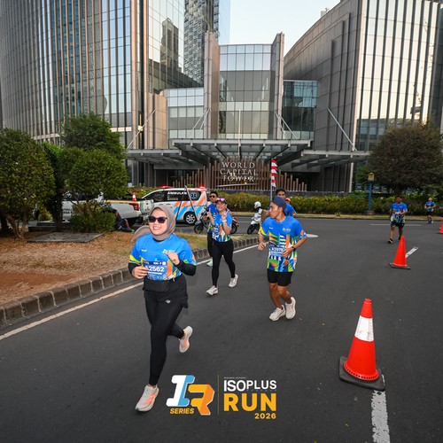 Race photo from ISOPLUS RUN 2026 - JAKARTA