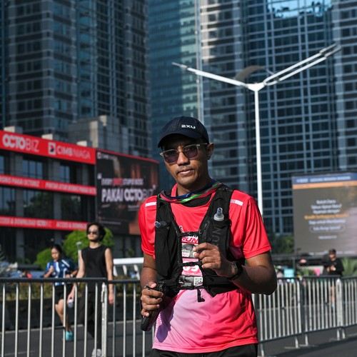 Race photo from SMARTFREN RUN 2026
