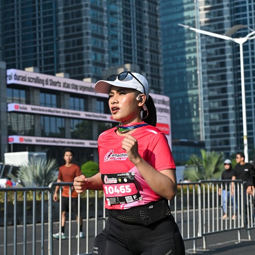 Race photo from SMARTFREN RUN 2026