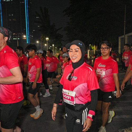 Race photo from SMARTFREN RUN 2026