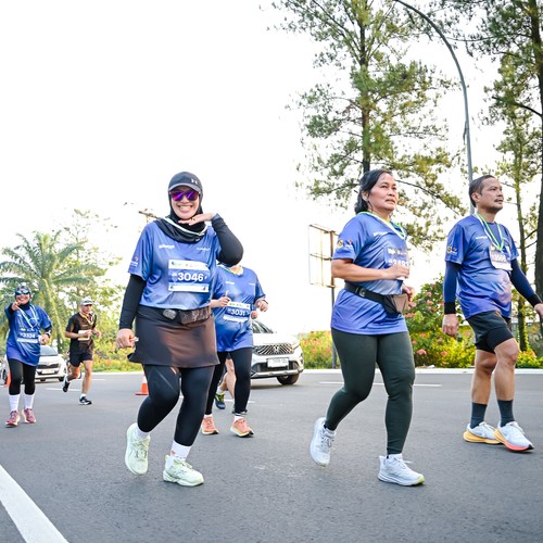 Race photo from BOGORUN 2026