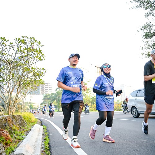 Race photo from BOGORUN 2026