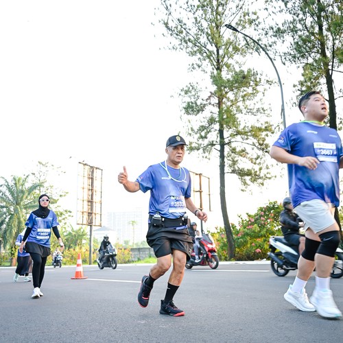 Race photo from BOGORUN 2026