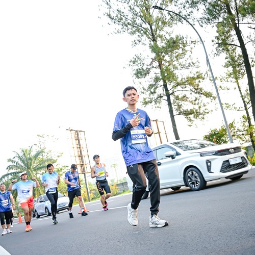 Race photo from BOGORUN 2026