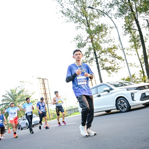 Race photo from BOGORUN 2026