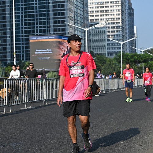Race photo from SMARTFREN RUN 2026