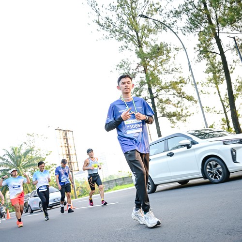 Race photo from BOGORUN 2026