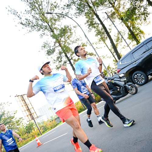 Race photo from BOGORUN 2026