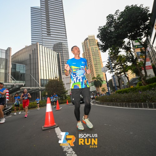 Race photo from ISOPLUS RUN 2026 - JAKARTA