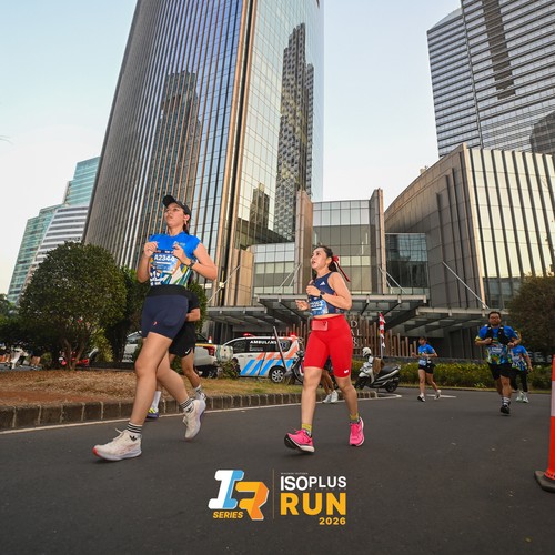 Race photo from ISOPLUS RUN 2026 - JAKARTA