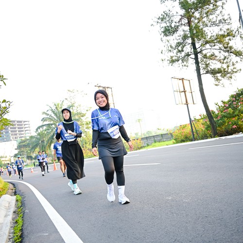 Race photo from BOGORUN 2026