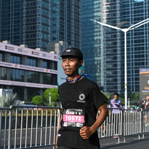Race photo from SMARTFREN RUN 2026