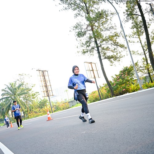 Race photo from BOGORUN 2026