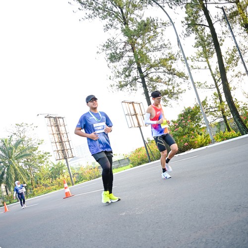 Race photo from BOGORUN 2026