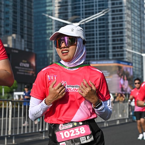 Race photo from SMARTFREN RUN 2026