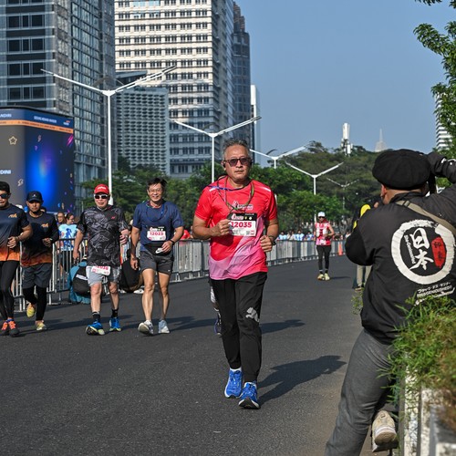 Race photo from SMARTFREN RUN 2026