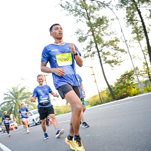 Race photo from BOGORUN 2026