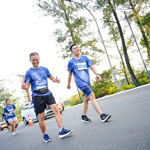 Race photo from BOGORUN 2026